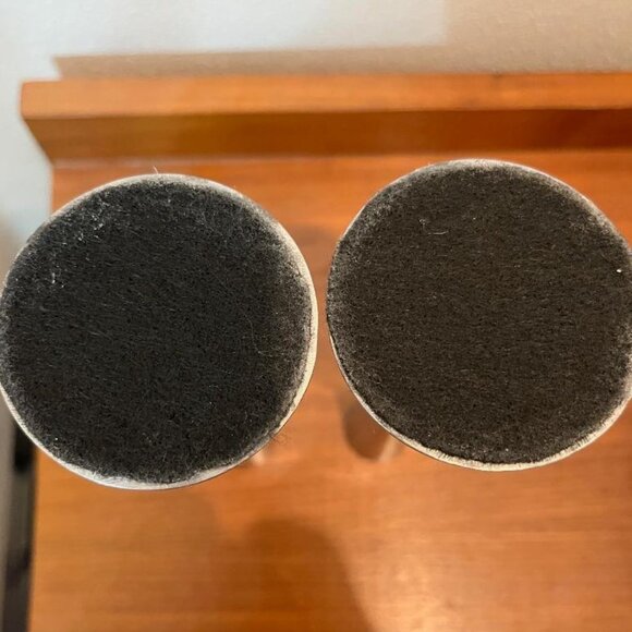 Vintage pair IKEA Gota Aluminum Erika Pekkari Danish MCM modernist candlesticks - Picture 3 of 4